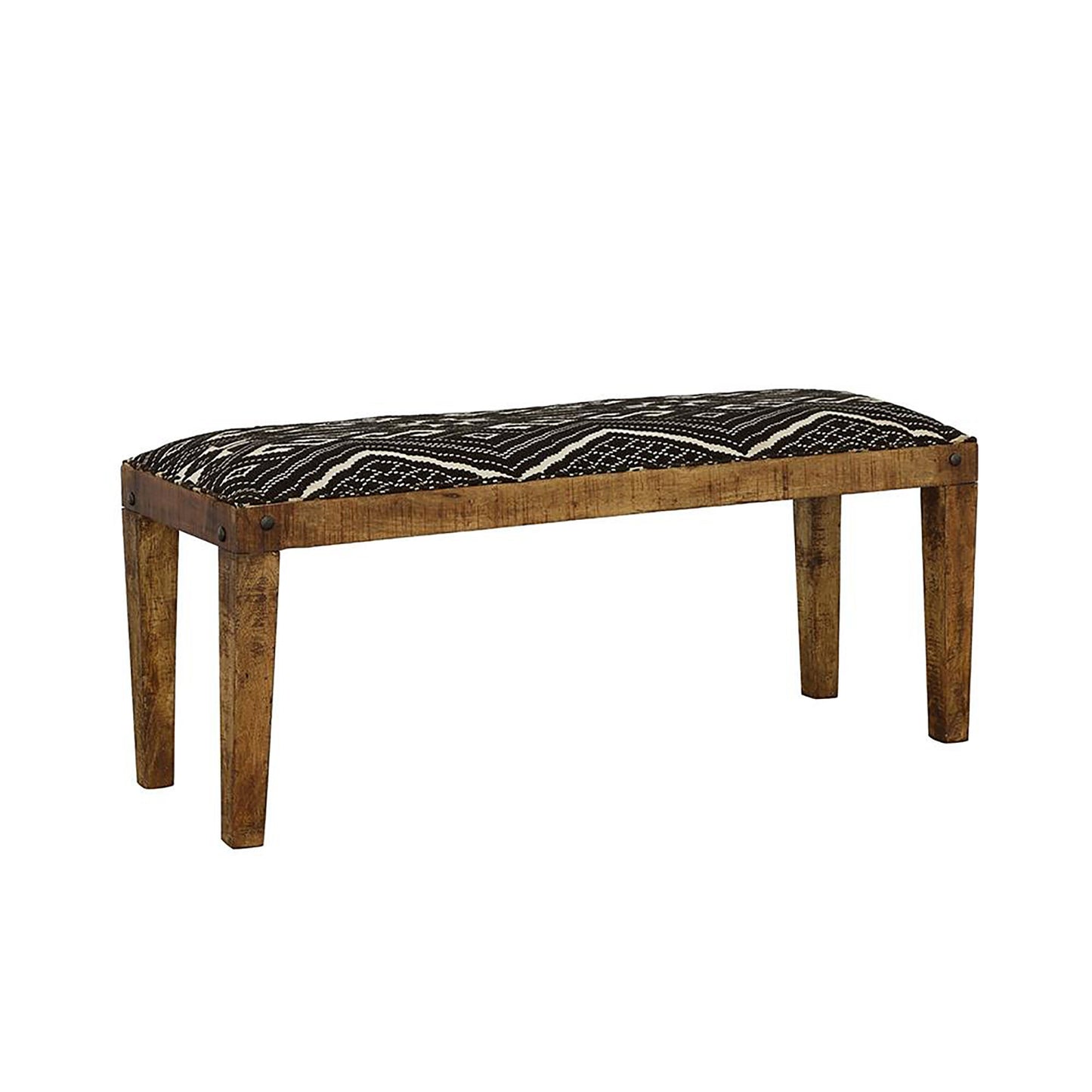 Upholstered Bench - Black