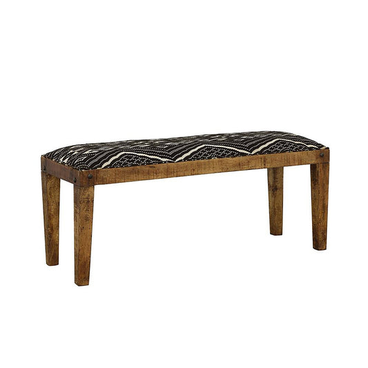 Upholstered Bench - Black