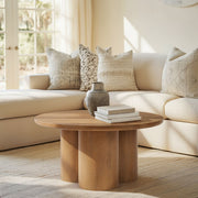 Benji - Round Coffee Table - Natural
