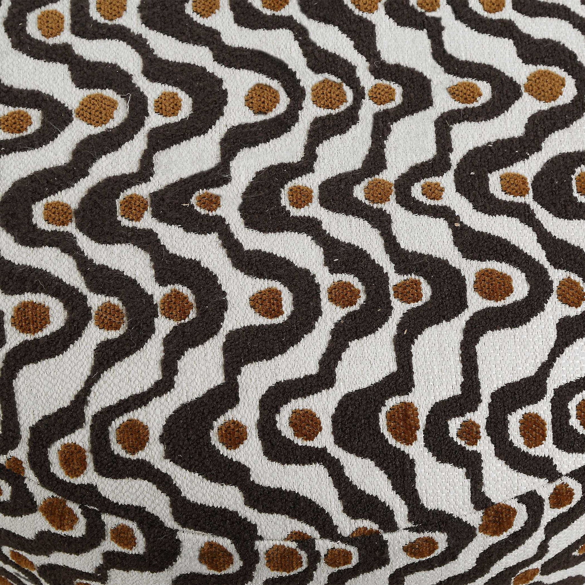 Cas - Plush Ottoman - Espresso