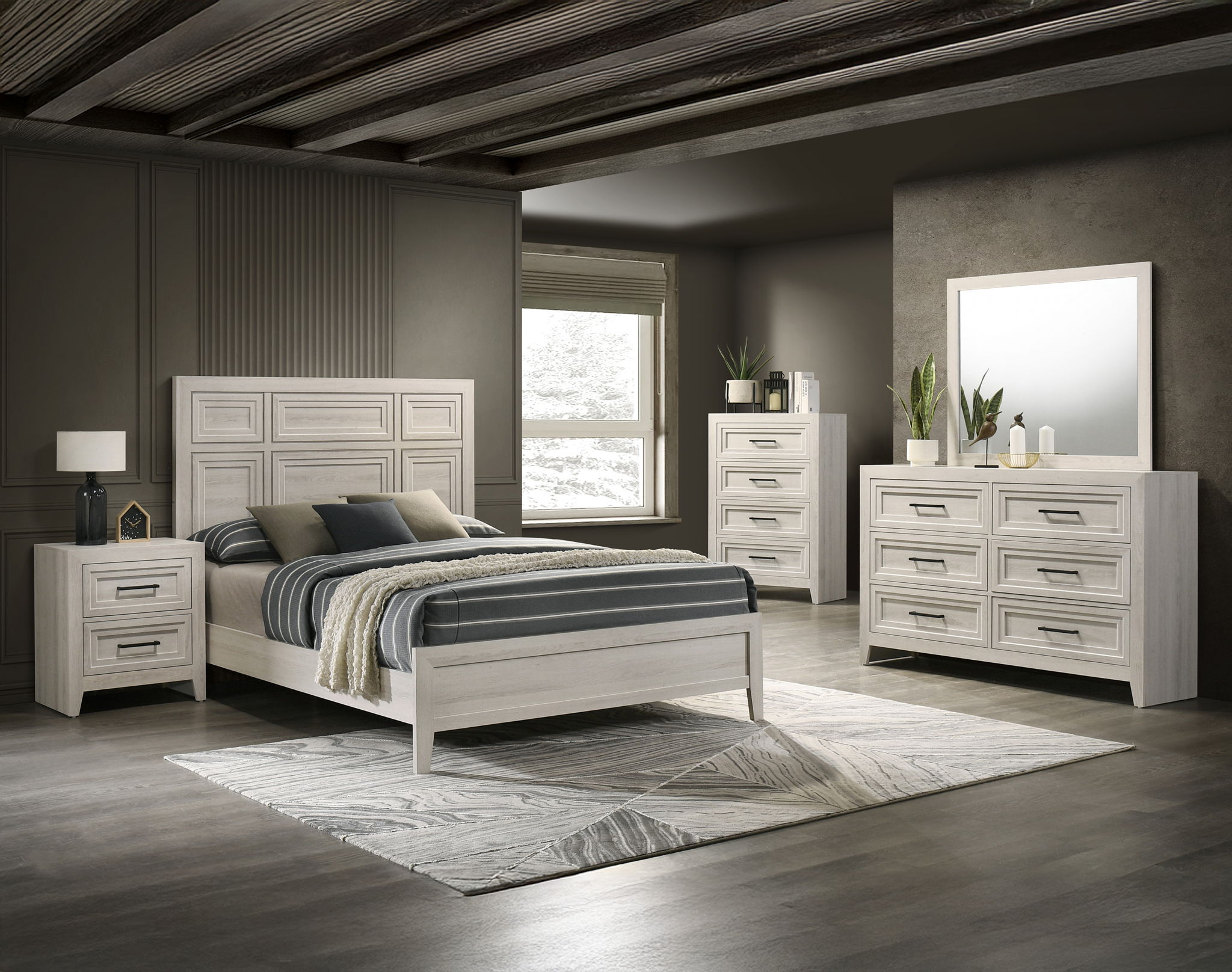 Lorraine - Chest - Antique White