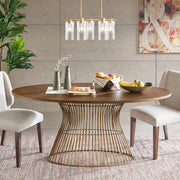 Mercer - Oval Dining Table - Bronze