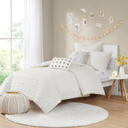 Brooklyn - Twin Duvet Cover Set - Ivory