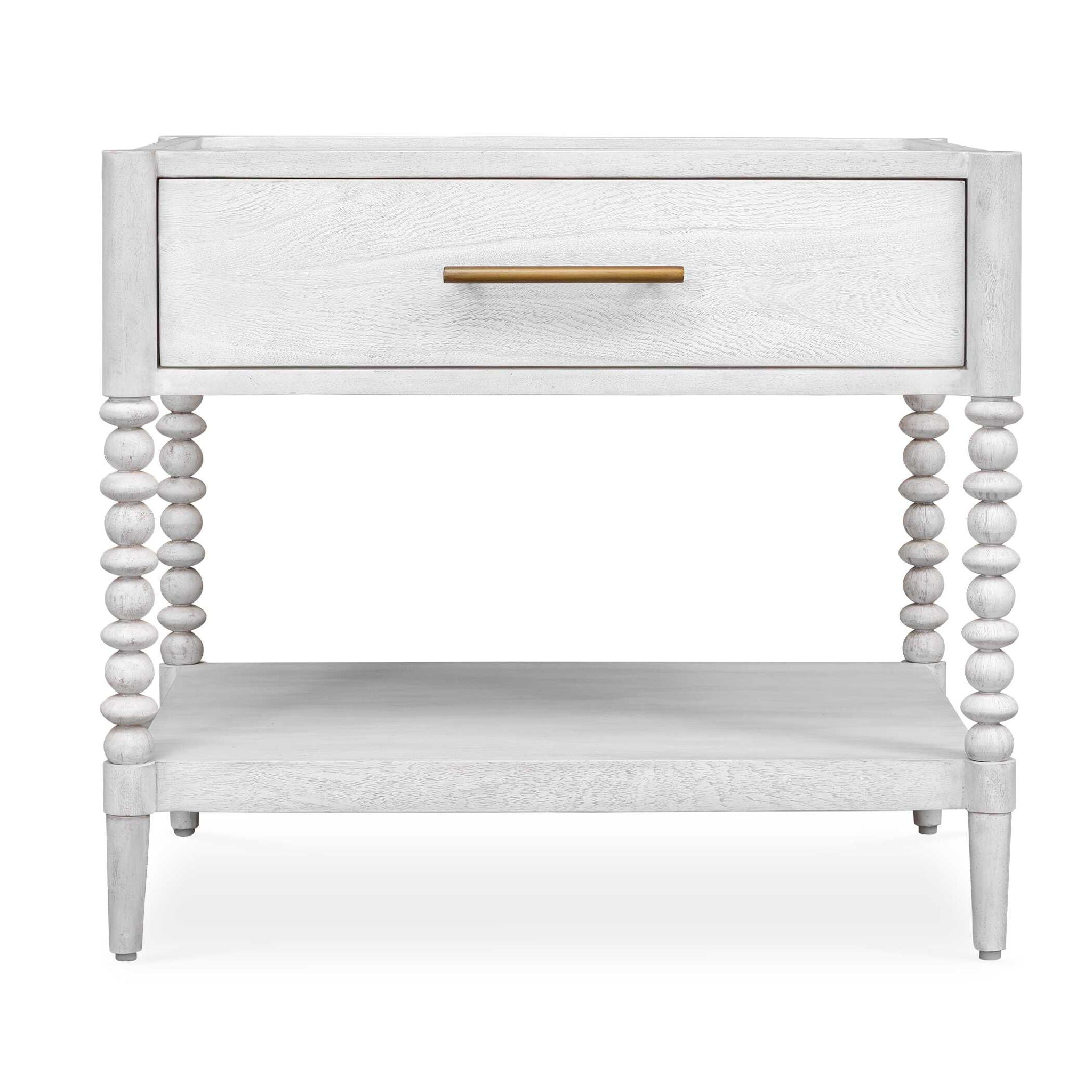 Bales - Side Table - Off-White