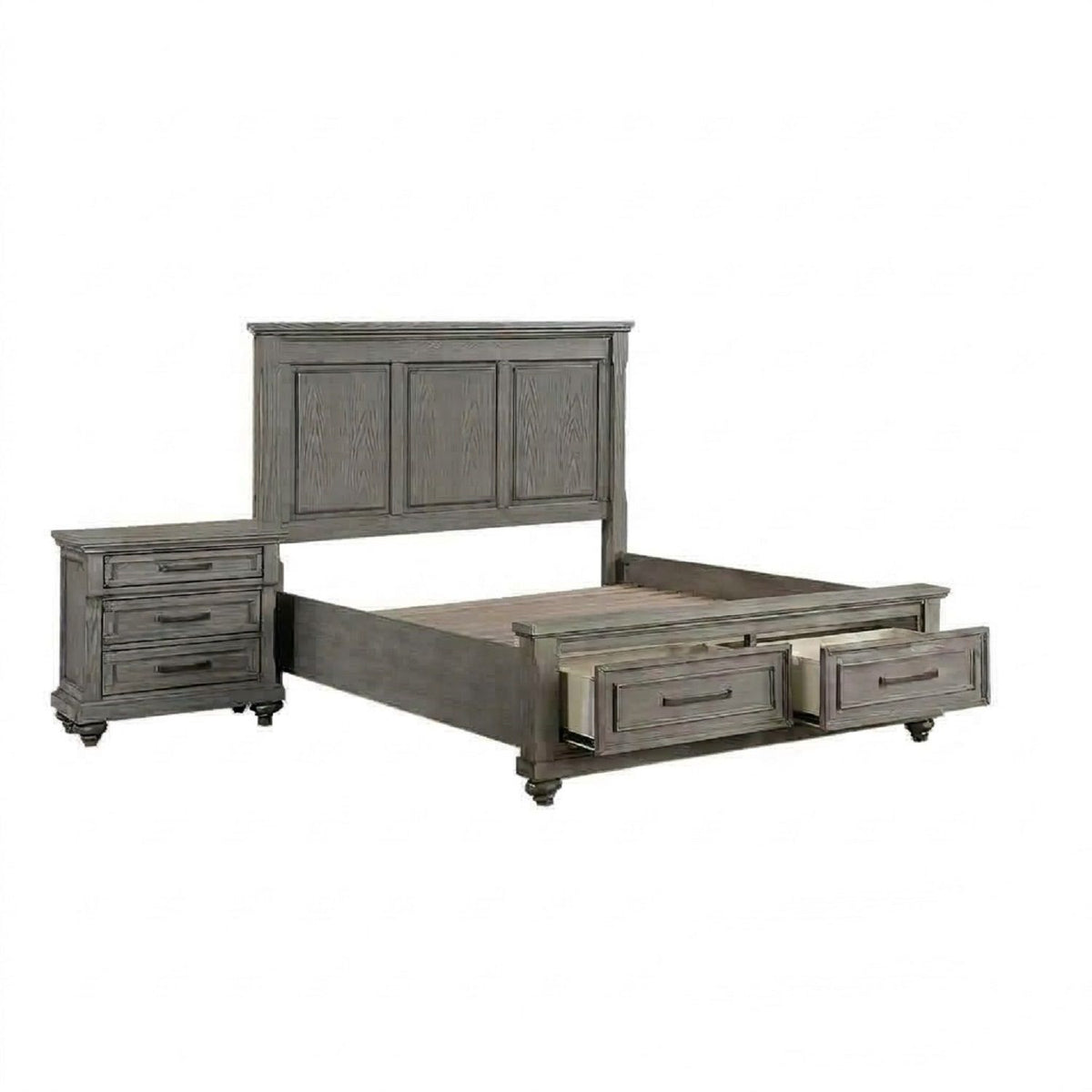 Bed Set With Underbed Drawers