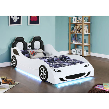 Solana - Race Car Bed With Underglow Lights