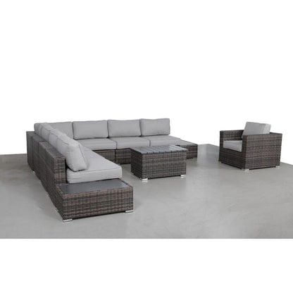 Stylish Entertainment Sectional Set, Outdoor Living