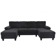 U-Shaped Sofa With Dual Chaise