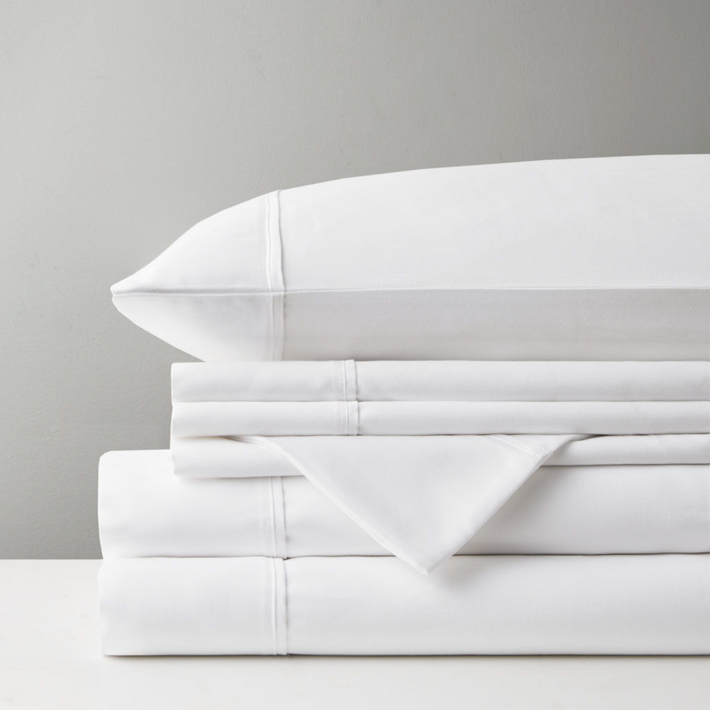 800 Thread Count - Queen Sheet Set - White