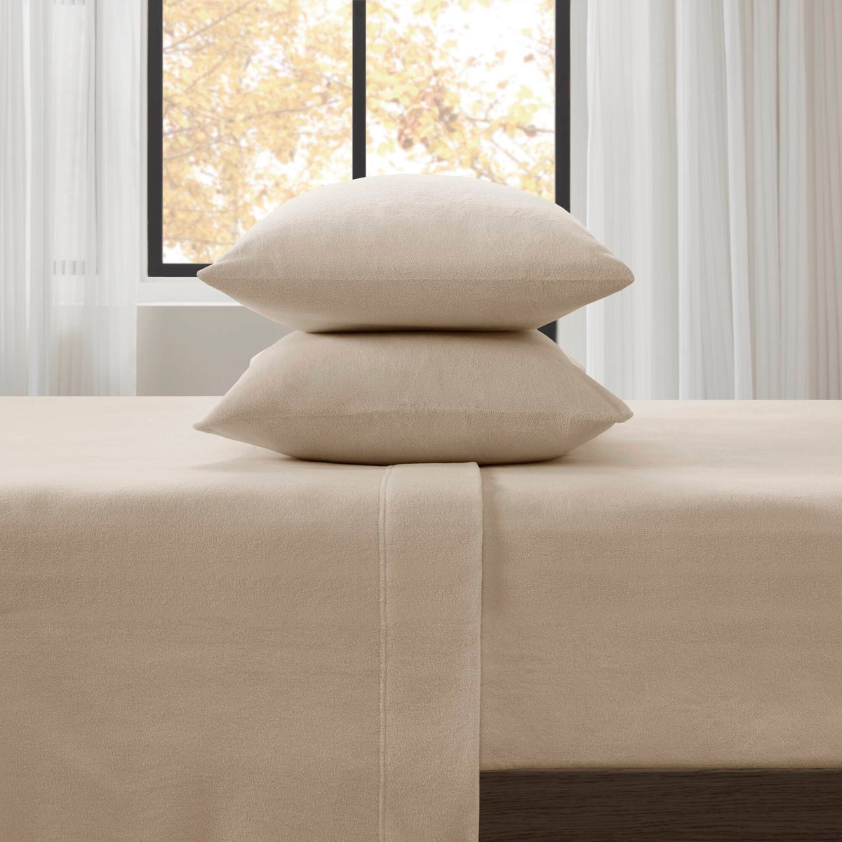 Micro Fleece - Sheet Set - Khaki