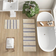Asher - 20" x 32" Bath Rug - Navy
