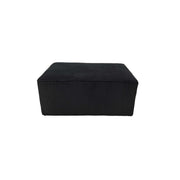 Upholstered Ottoman, Lounge Furniture - Black
