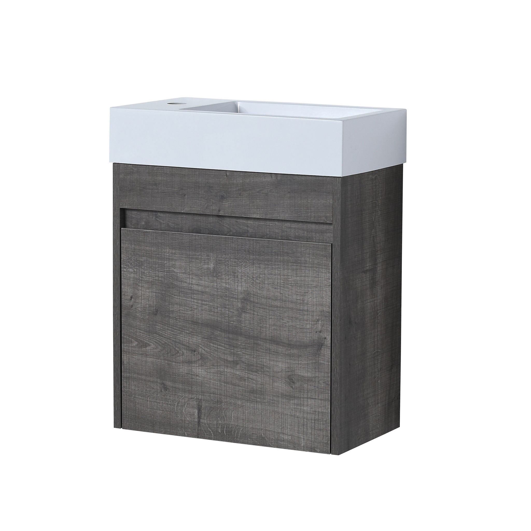 Sink Floating Bathroom Vanity With Soft Close Cabinet Door