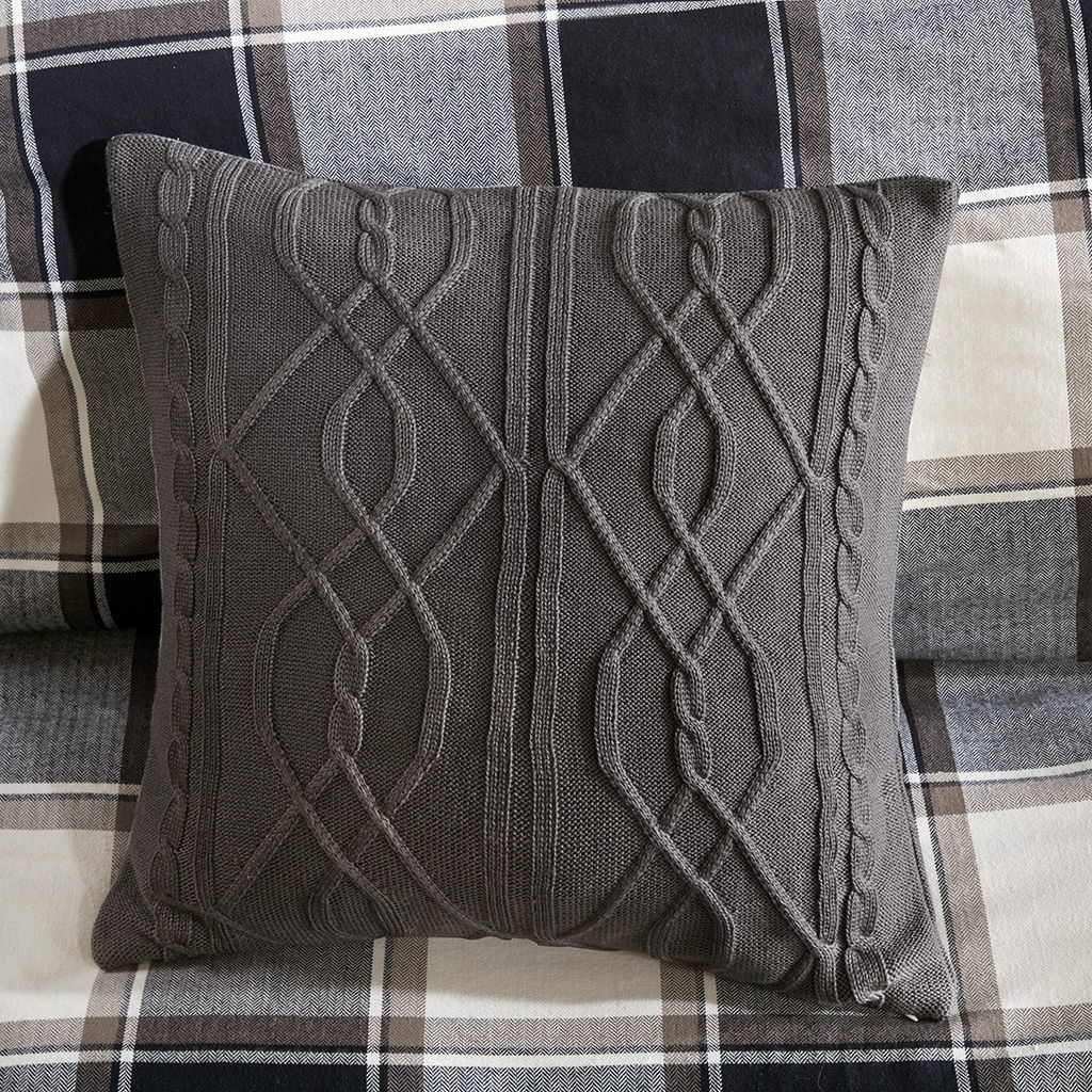 Urban Cabin - Queen Comforter Set - Brown