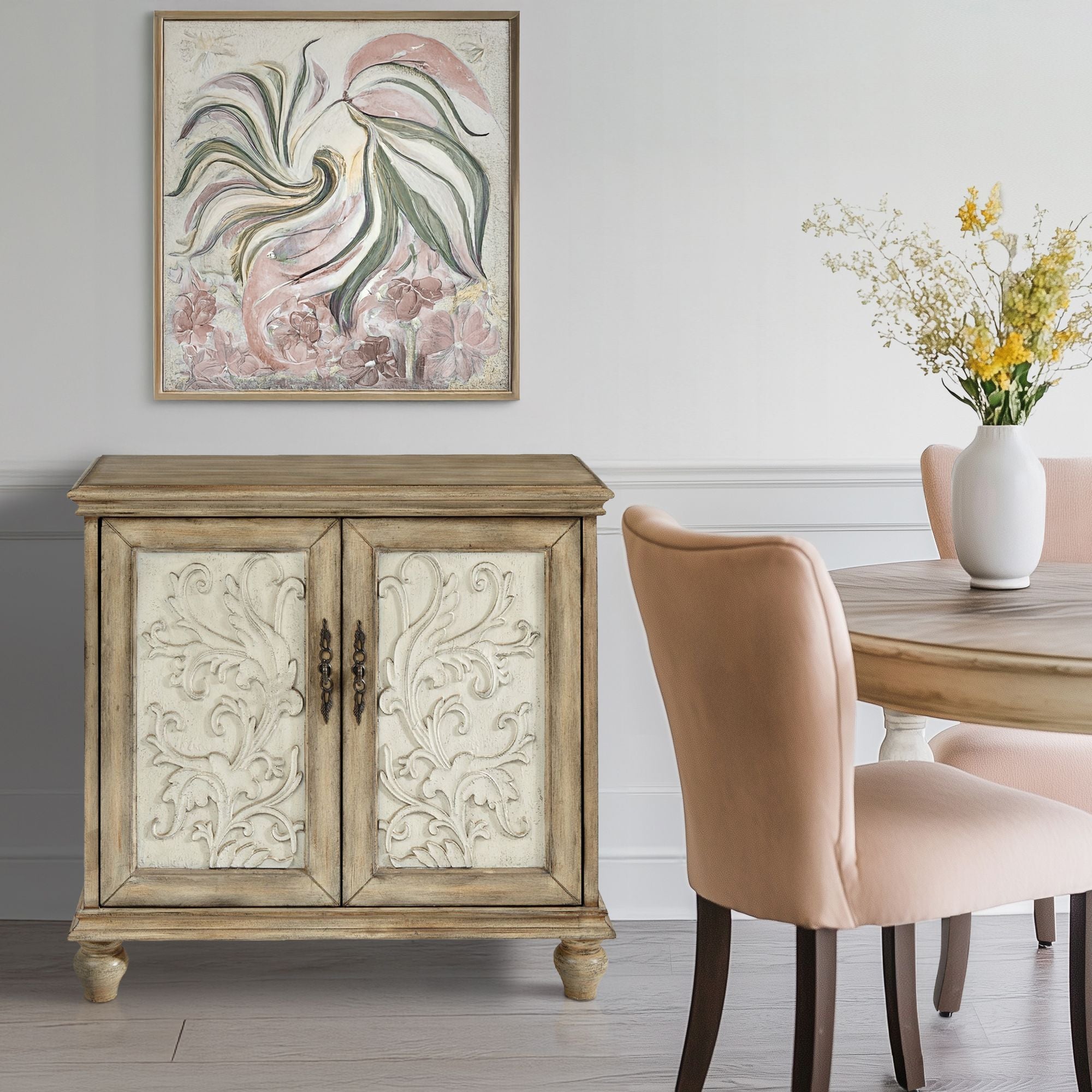 Driscoll - 2 Door Cabinet - Reclaimed Natural