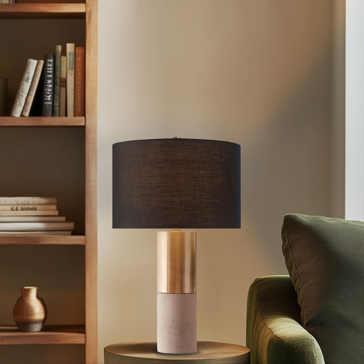 Fulton - Table Lamp - Gold / Black
