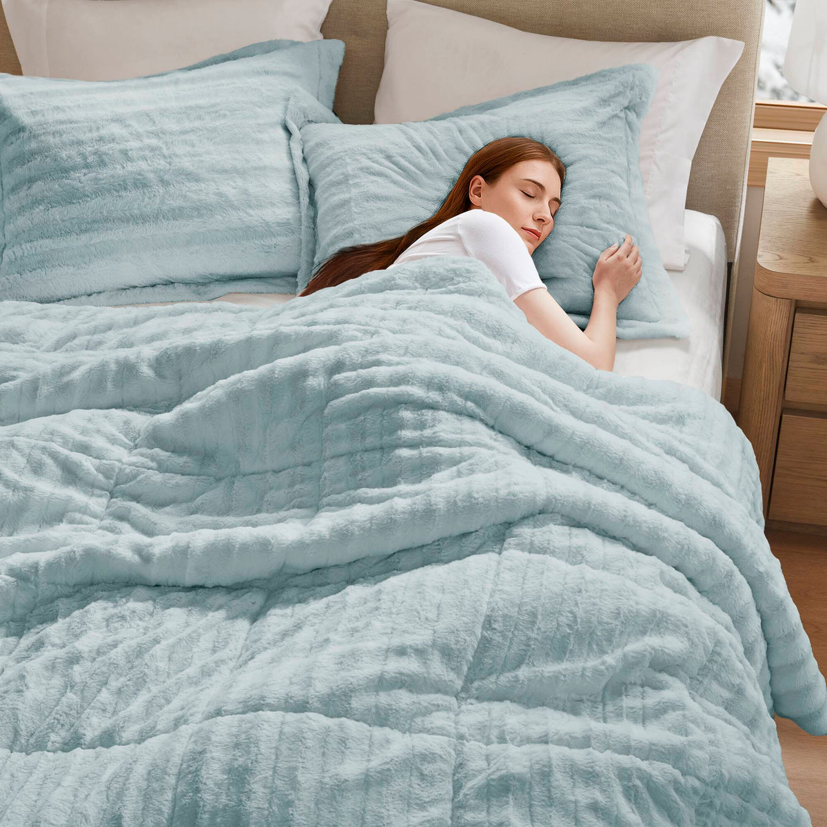 Duke - Comforter Mini Set - Aqua