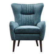 Dax - Mid-Century Accent Chair - Blue