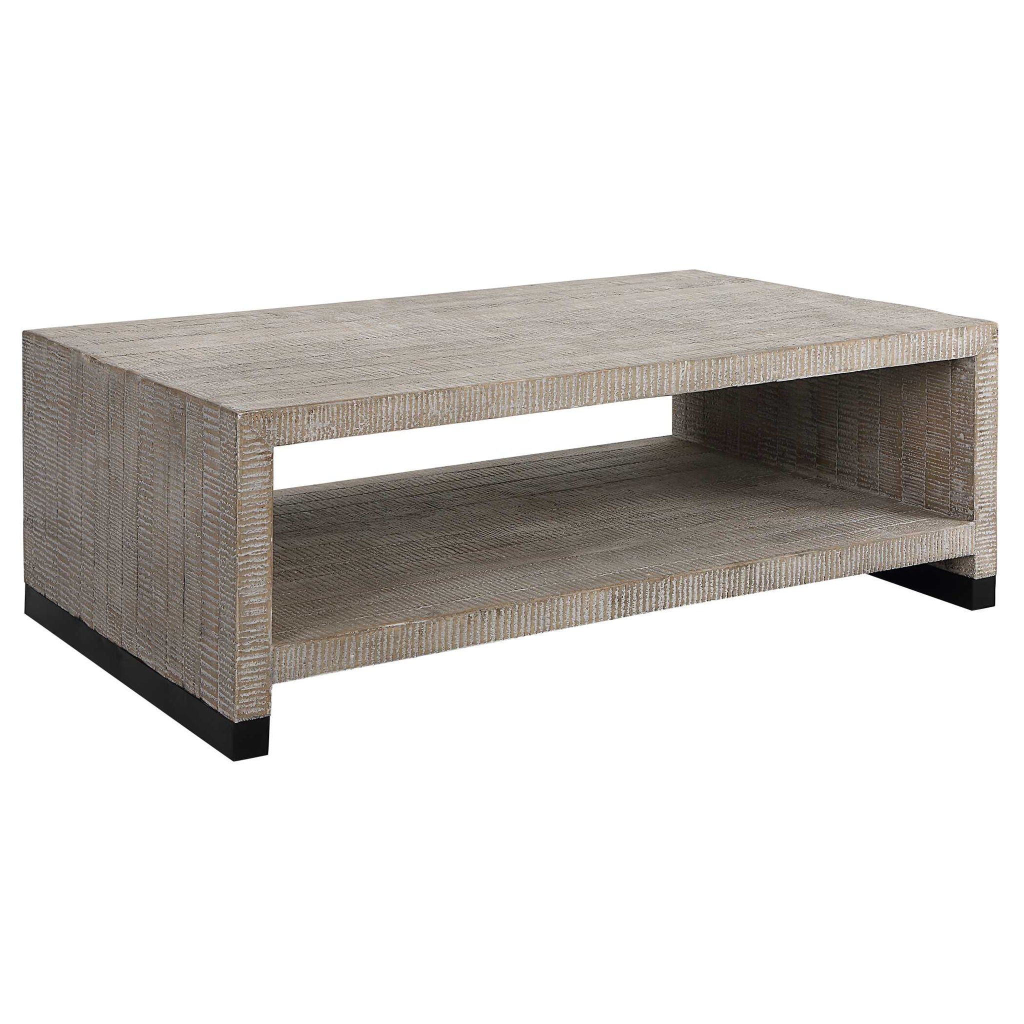 Bosk - White Washed Coffee Table