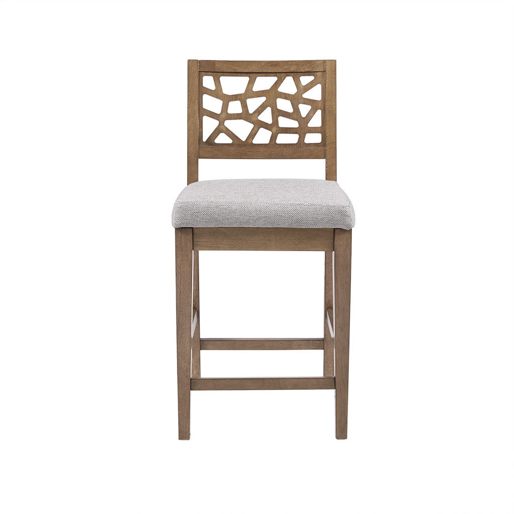 Crackle - Counter Stool - Light Gray