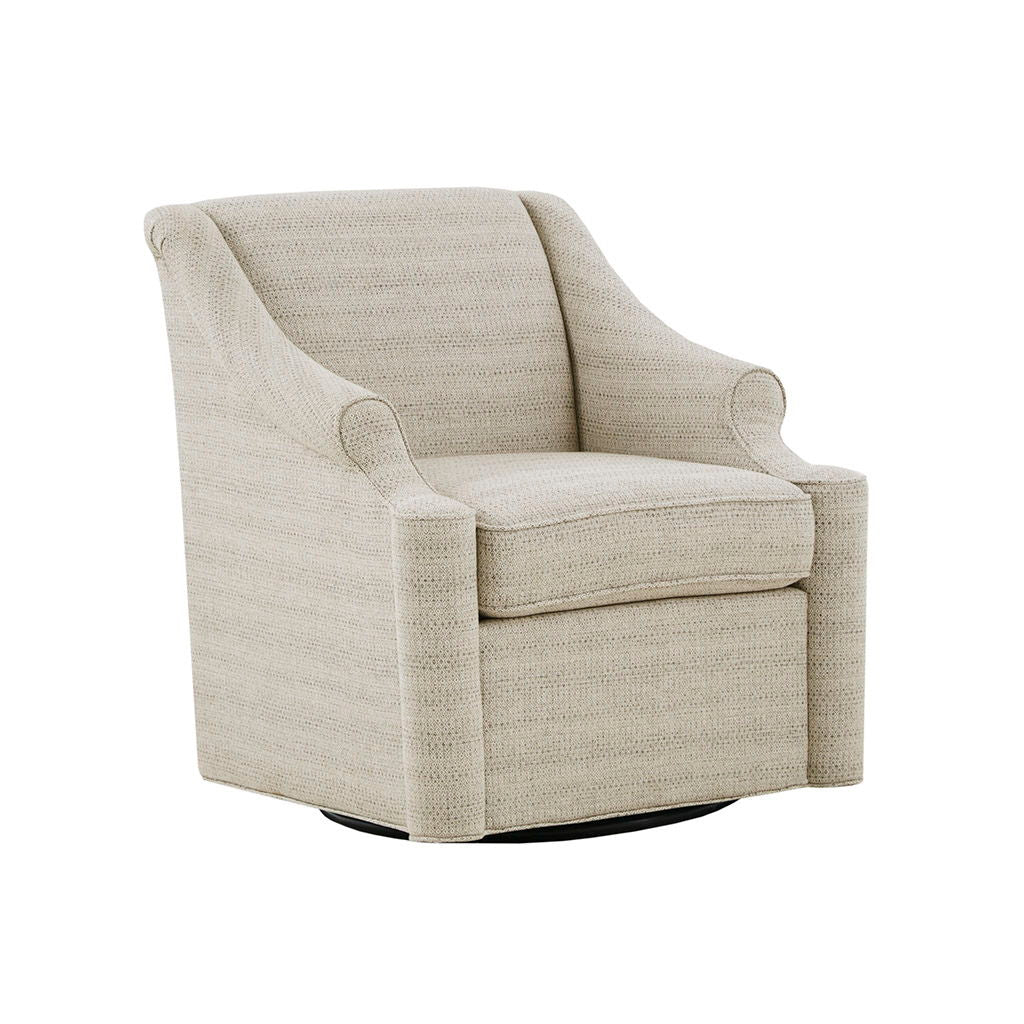 Justin - Swivel Glider Chair - Tan