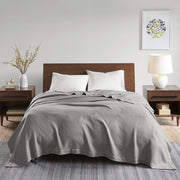 Egyptian Cotton - Twin Blanket - Gray