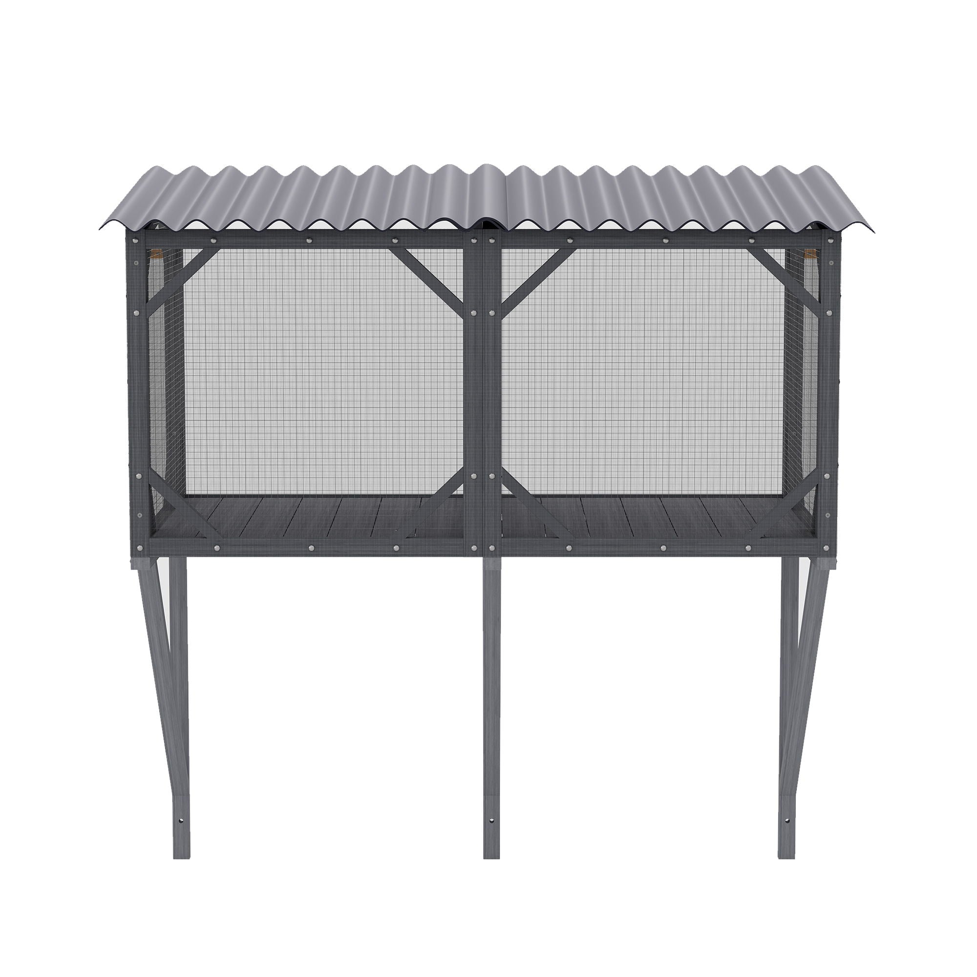 Premium Cat Window Box With Bug Proof Net For Large Indoor Cats Spruce ...