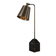 Hutchinson - Desk Lamp - Black / Bronze