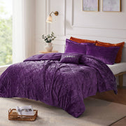 Felicia - Comforter Set - Purple