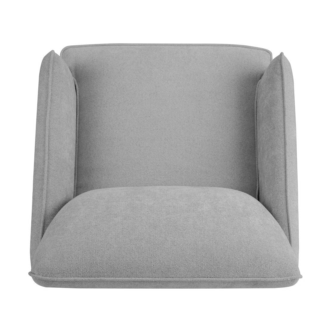Carly - Swivel Chair - Light Gray