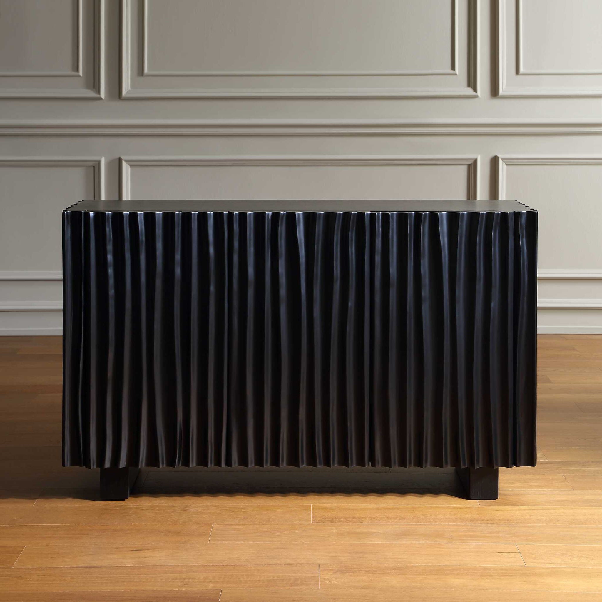 Mercado - 3 Door Cabinet - Black