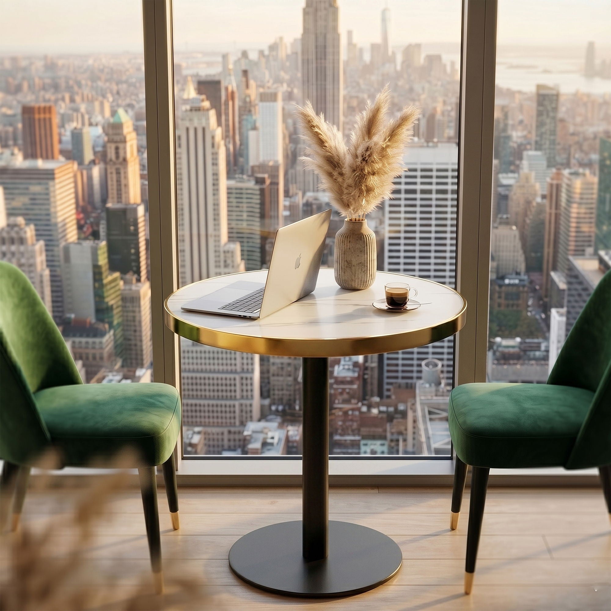 Elegant Round Bistro Table