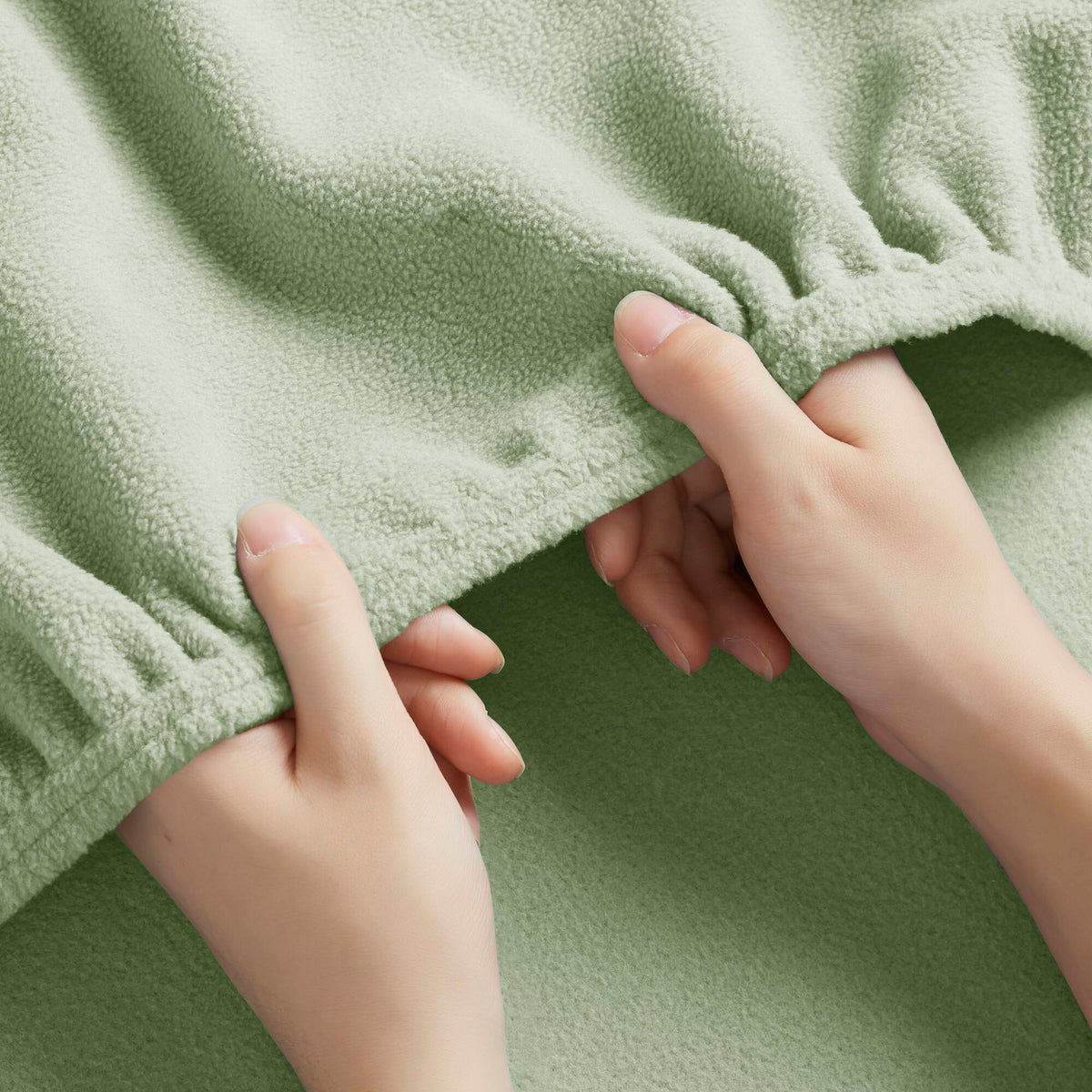 Micro Fleece - Sheet Set - Green