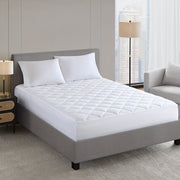 Microfiber Premium - King Mattress Pad - White
