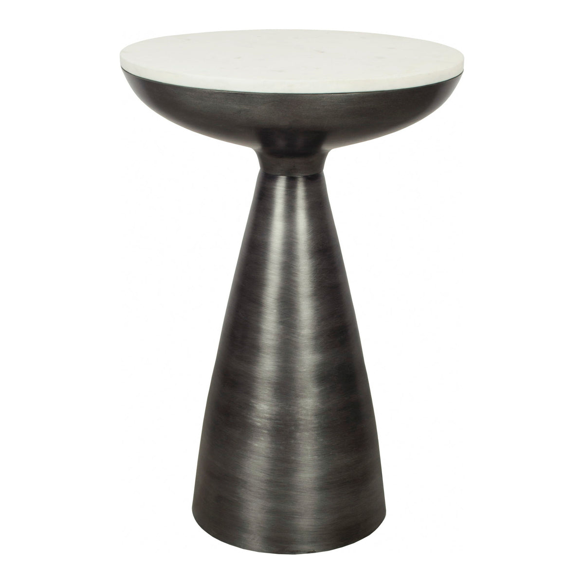 Font - Side Table - White Marble