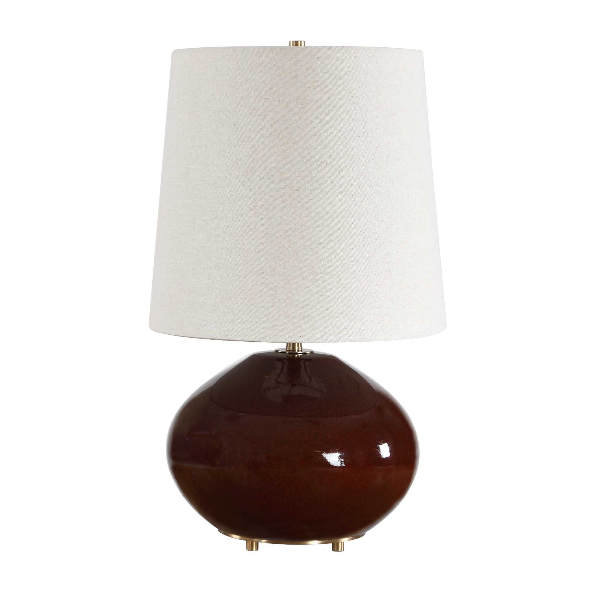 Allemand - Glaze Table Lamp - Ruby Red