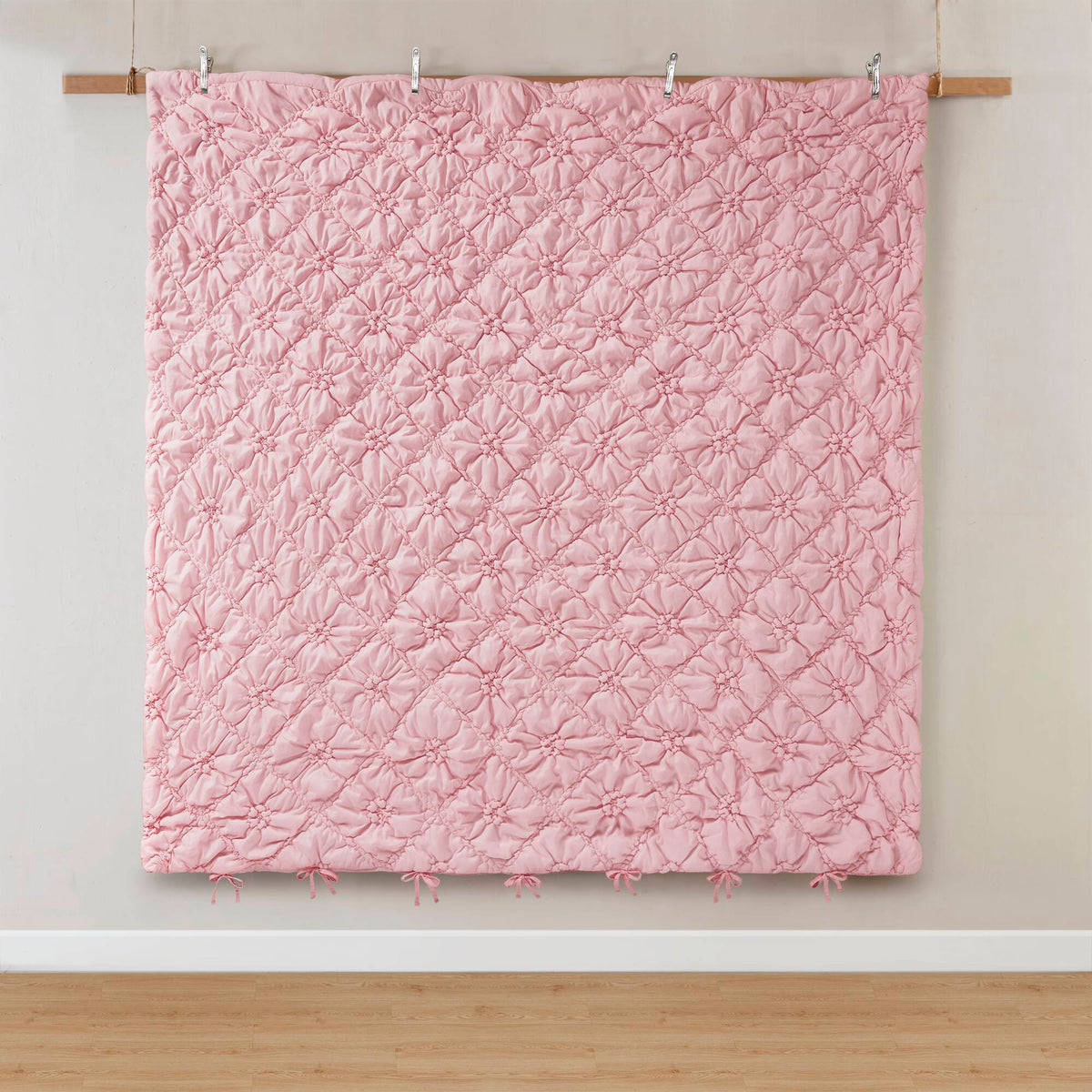 Lily - Full/Queen 3 Piece Comforter Set - Pink