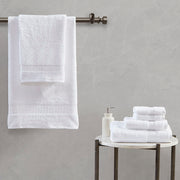 Luce - 6 Piece Towel Set - White