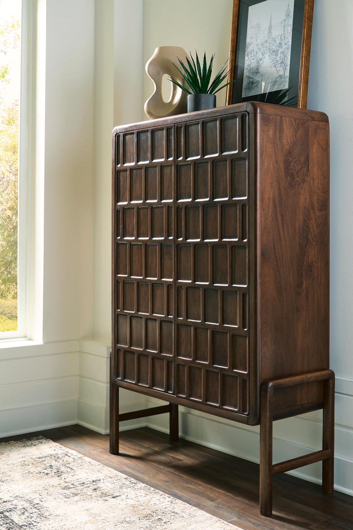 Dukestone - Accent Cabinet - Brown