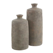 Terrene - Clay Vases (Set of 2) - Brown