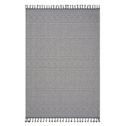Guros - 6' X 9' Geometric Indoor / Outdoor Area Rug - White
