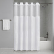 Plain Weave - Essential Shower Curtain - White