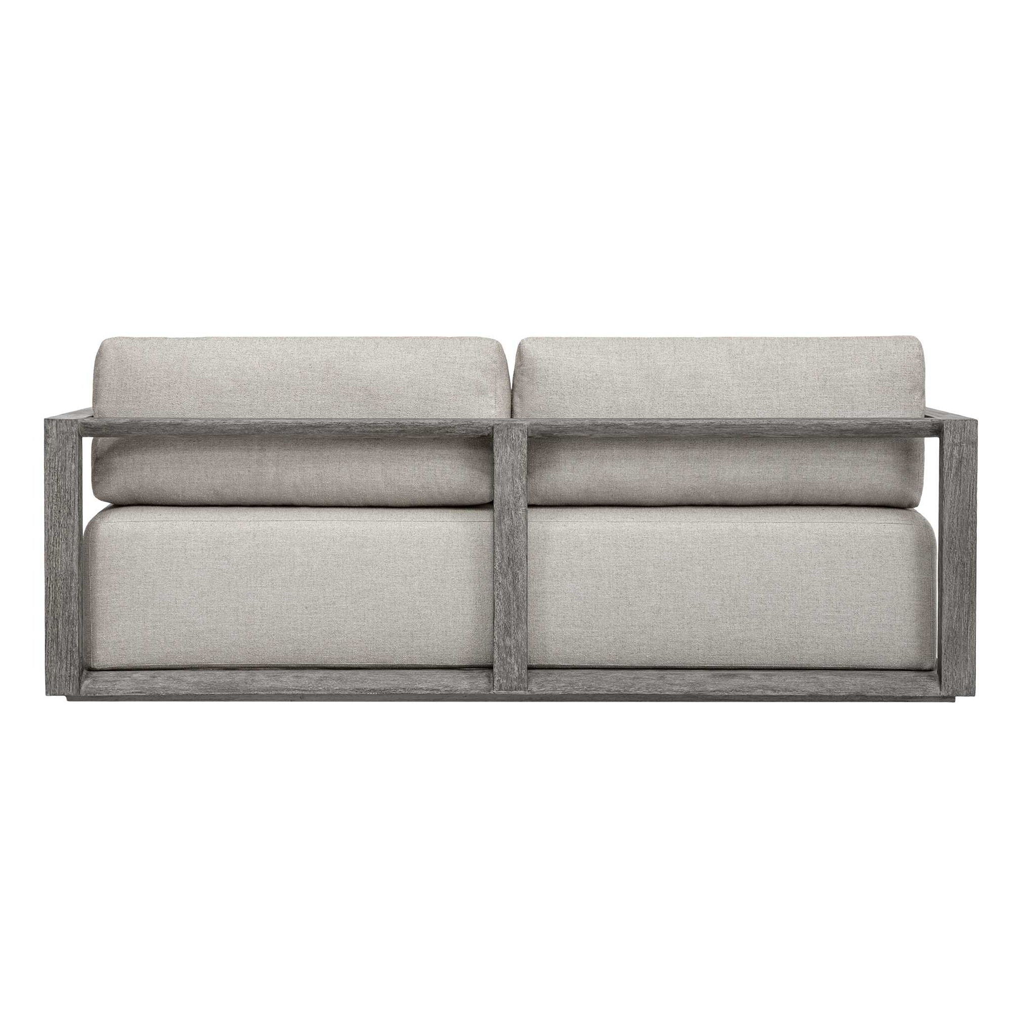 Remsen - Outdoor Sofa - Weathered Gray / Dove