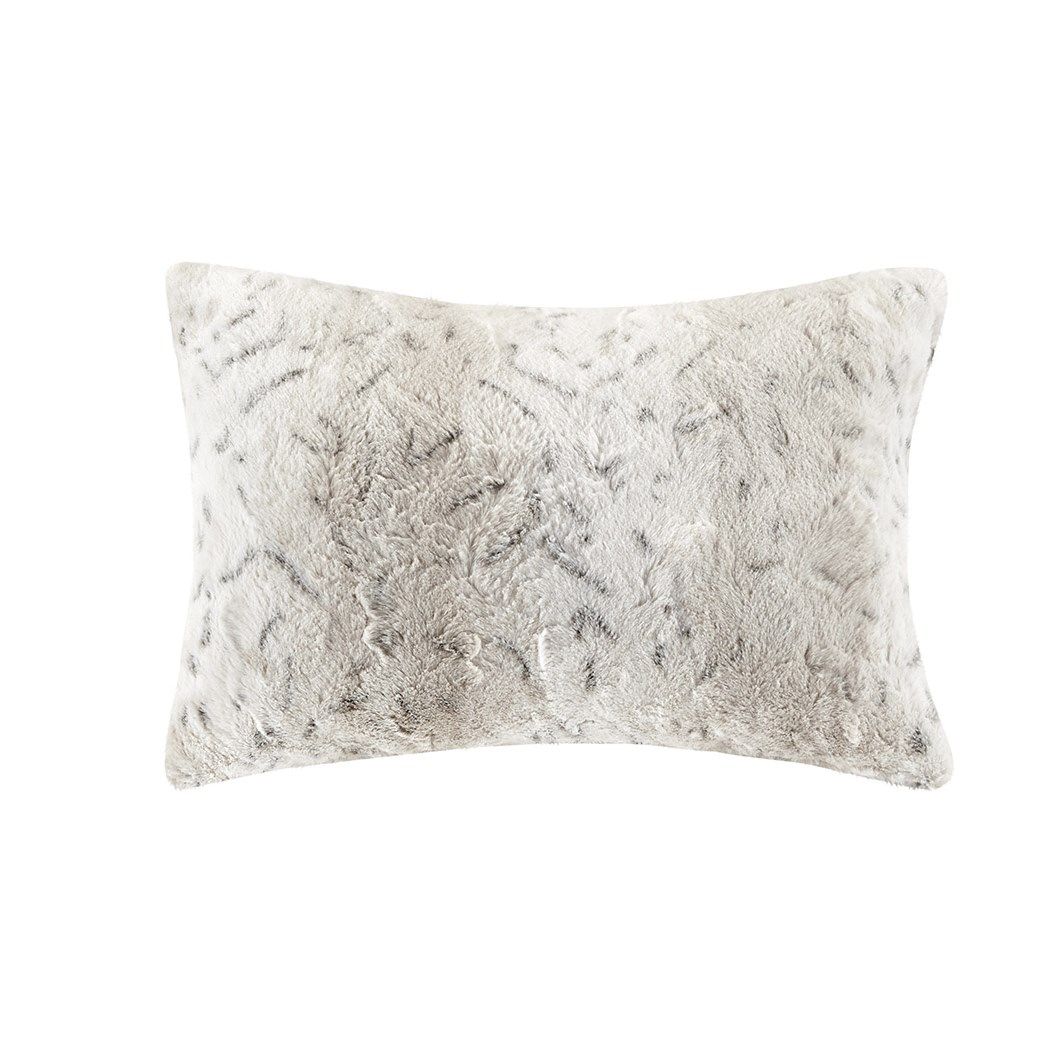 Zuri - Comforter (Set of 4) - Snow Leopard