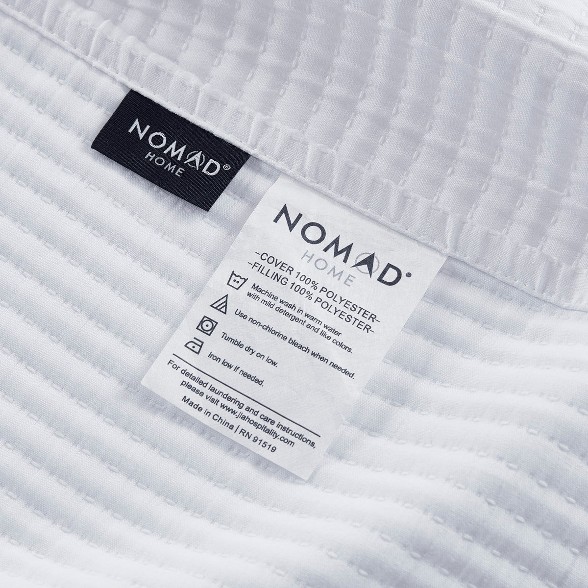 Matelasse - Luxury Coverlet - White