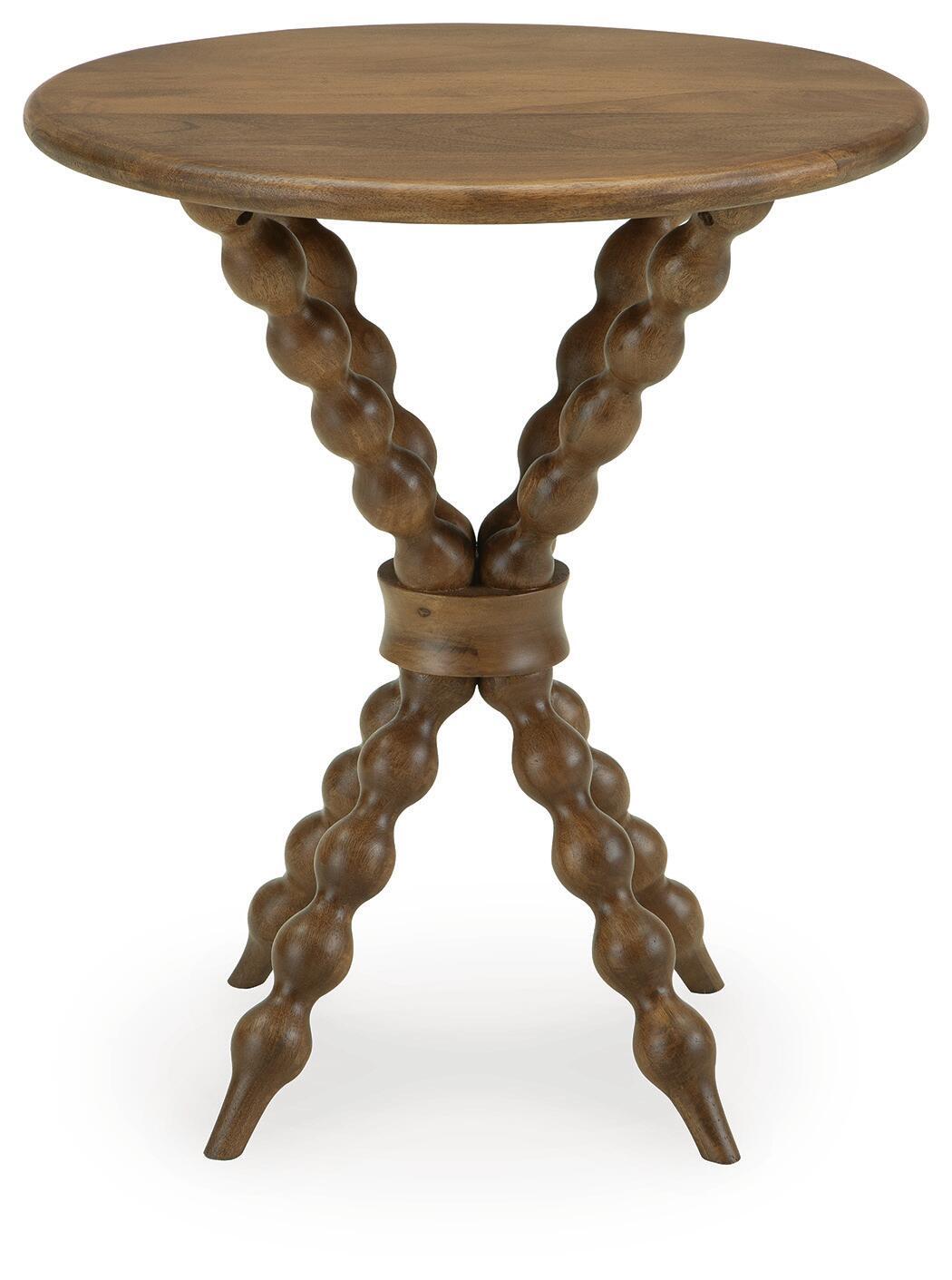 Jadner - Accent Table - Light Brown