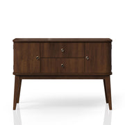 Server 2 Drawer And 2 Cabinet Server - Cherry