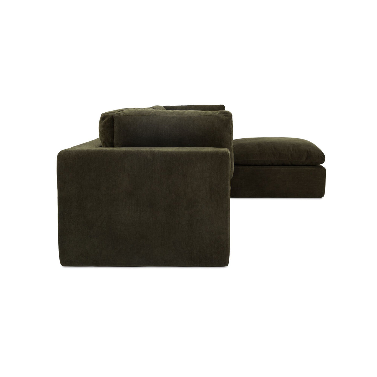 Cates - Lounge Modular Sectional - Dark Green