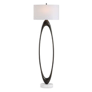 Sonic - Open Oval Floor Lamp - Bronze