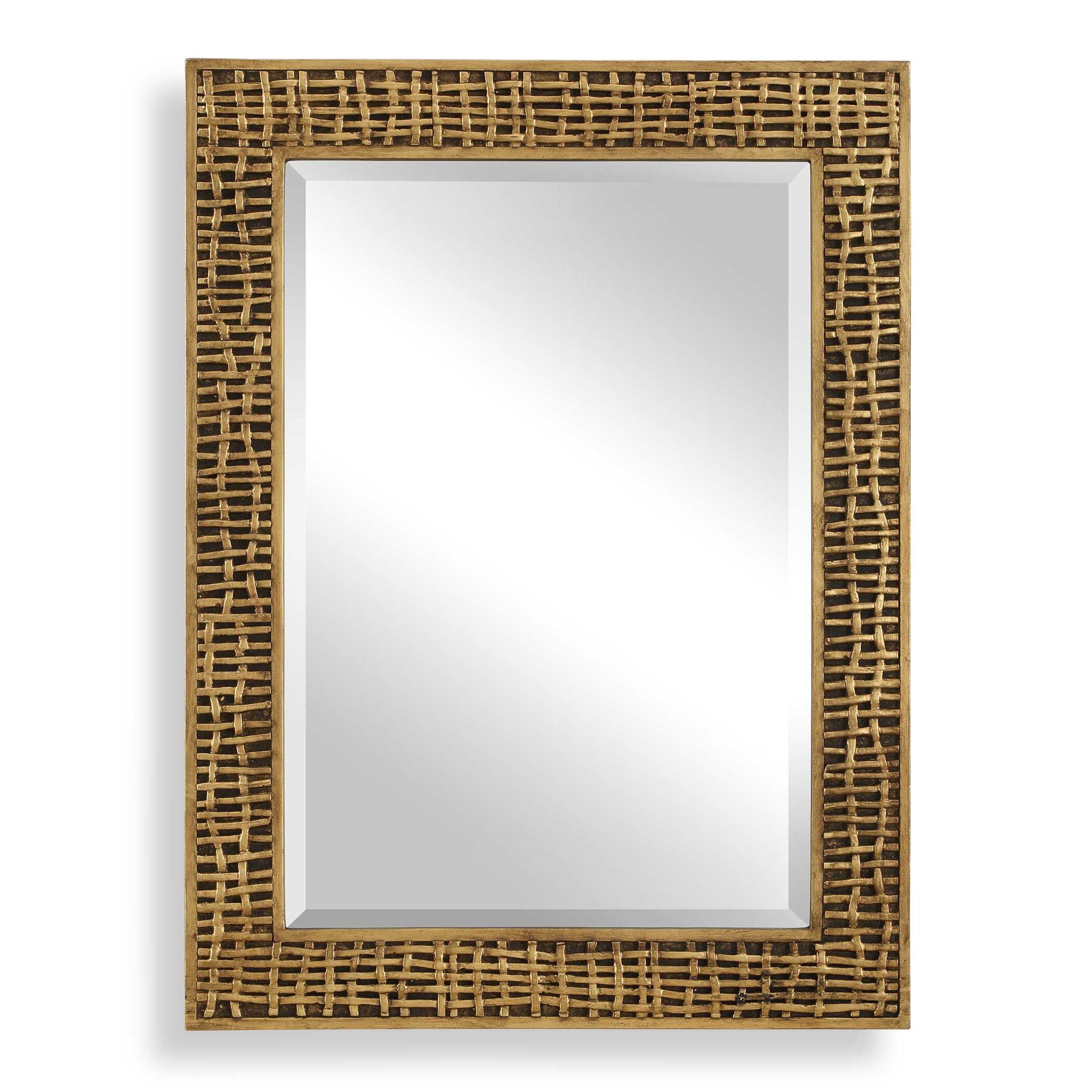 Woven In - Time Mirror - Gold